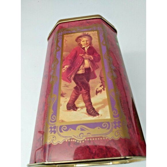 Vintage 1960’s Christmas “Victorian Memories” Octagon shaped - Picture 8 of 11